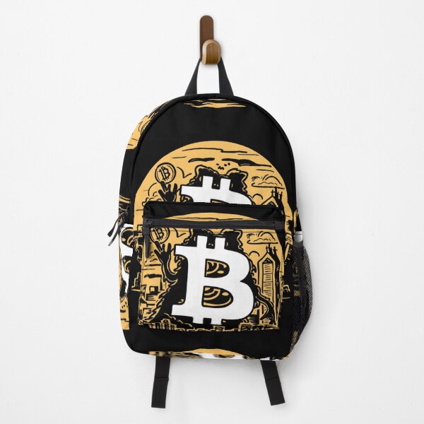 Item preview, Bitcoin Horizon Minimalist Crypto Future designed and sold by RadDeck.