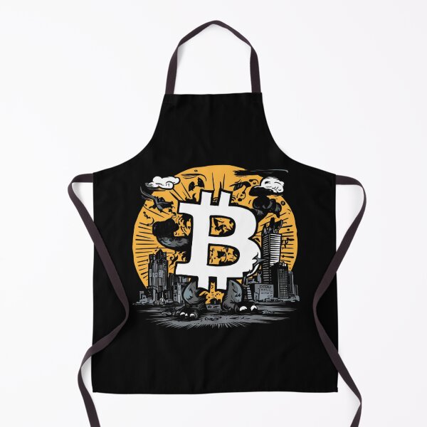 Item preview, Bitcoin Drift Minimalist Crypto Motion designed and sold by RadDeck.
