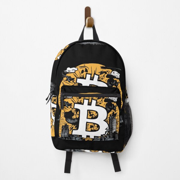 Item preview, Bitcoin Drift Minimalist Crypto Motion designed and sold by RadDeck.