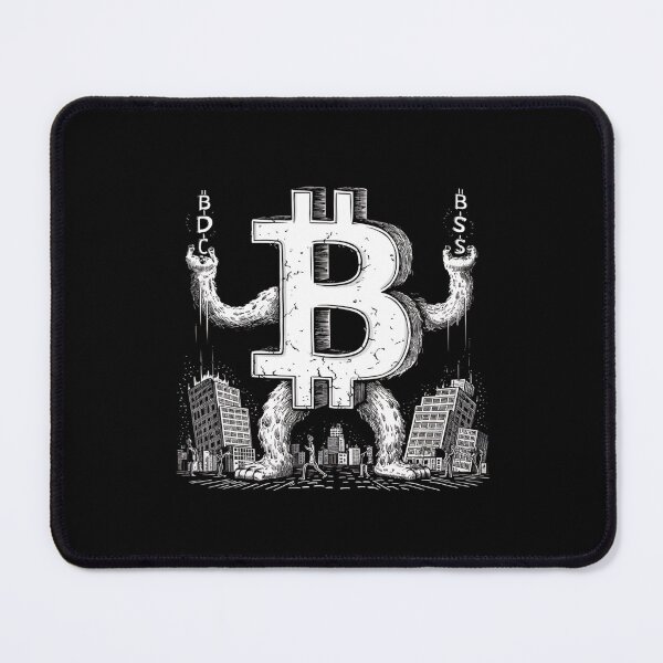 Item preview, Bitcoin Halo Minimalist Crypto Glow designed and sold by RadDeck.