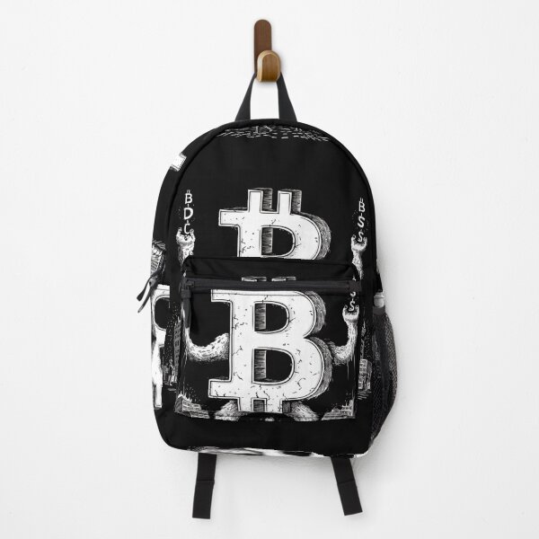 Item preview, Bitcoin Halo Minimalist Crypto Glow designed and sold by RadDeck.