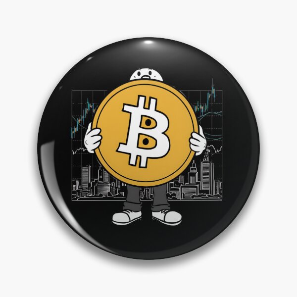 Item preview, Bitcoin Wealth Minimalist Crypto Art designed and sold by RadDeck.