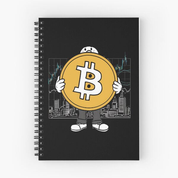 Item preview, Bitcoin Wealth Minimalist Crypto Art designed and sold by RadDeck.