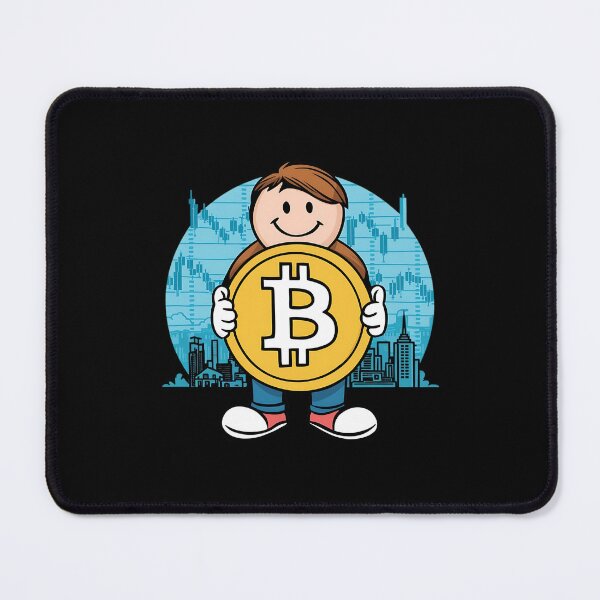 Item preview, Bitcoin Decentralized Minimalist Art designed and sold by RadDeck.