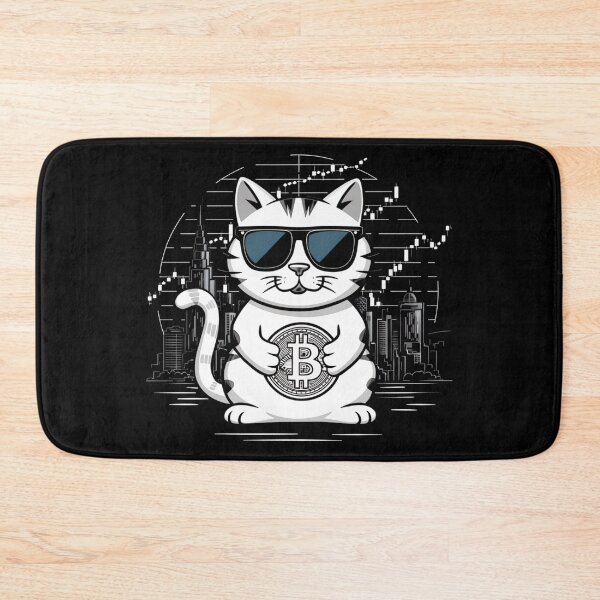 Item preview, Bitcoin Millionaire Minimalist Crypto Vibe designed and sold by RadDeck.