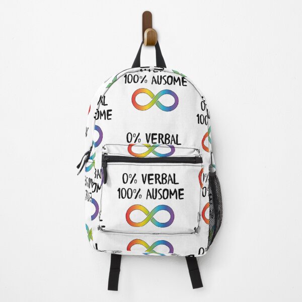 Item preview, Nonverbal autism 0% verbal 100% ausome  designed and sold by shaybosh.
