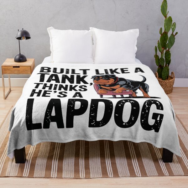 Item preview, Buff Rottweiler Cartoon - Tough Dog Funny Art designed and sold by WildlifeInc.