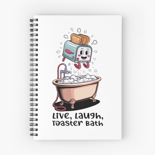 Item preview, Live Laugh Toaster Bath  designed and sold by ArtFromBeyond.
