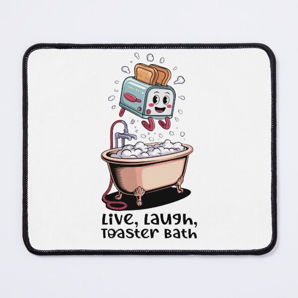 Item preview, Live Laugh Toaster Bath  designed and sold by ArtFromBeyond.