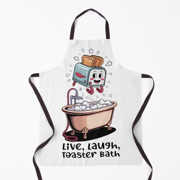 Item preview, Live Laugh Toaster Bath designed and sold by ArtFromBeyond.