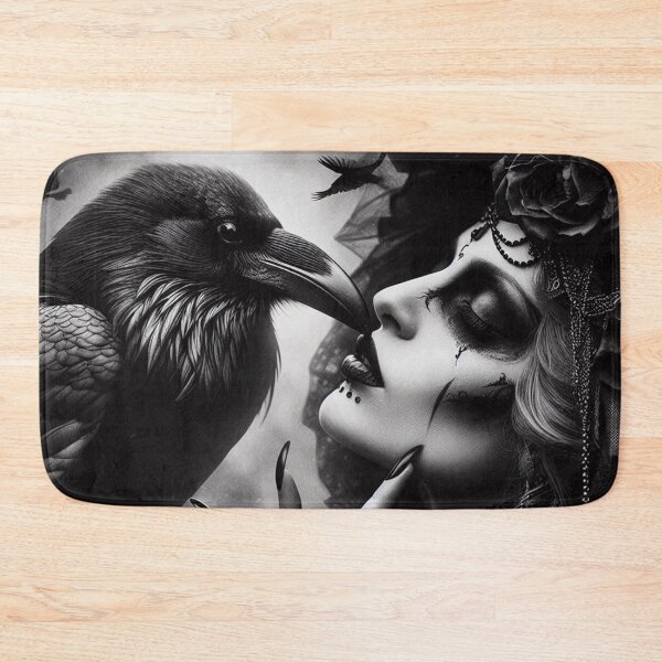 Item preview, Dark Goth Raven Kiss designed and sold by TheDarkWardrobe.
