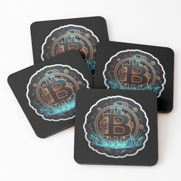 Item preview, Bitcoin Future Minimalist Crypto Vision designed and sold by RadDeck.