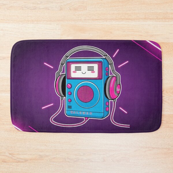 Artikelvorschau, Happy Retro Walkman - 80er Nostalgie entworfen und verkauft von All Creative Designer.