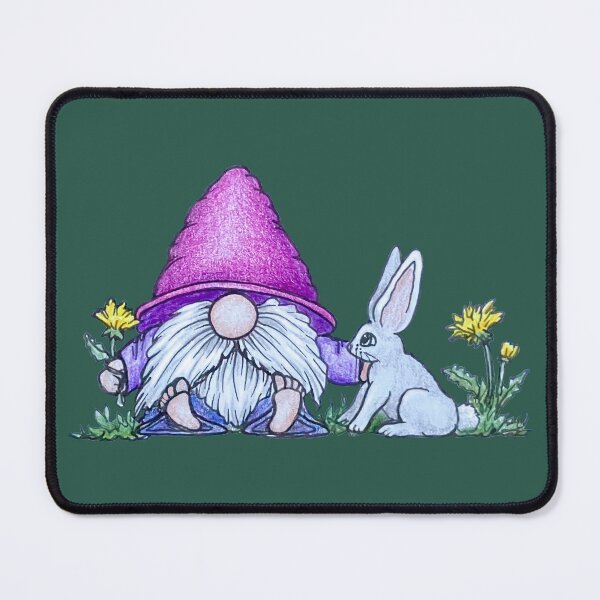 Item preview, Gnome with a bunny  designed and sold by SarahCD13.