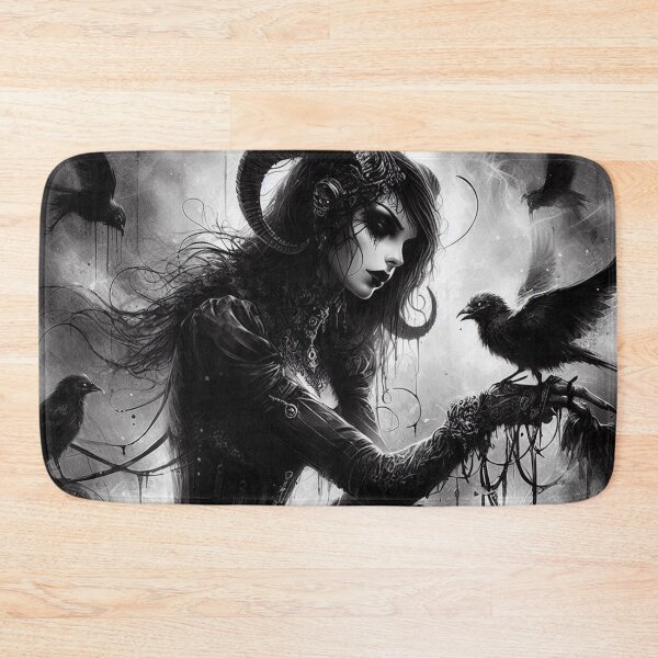 Item preview, Dark Goth Raven Art designed and sold by TheDarkWardrobe.