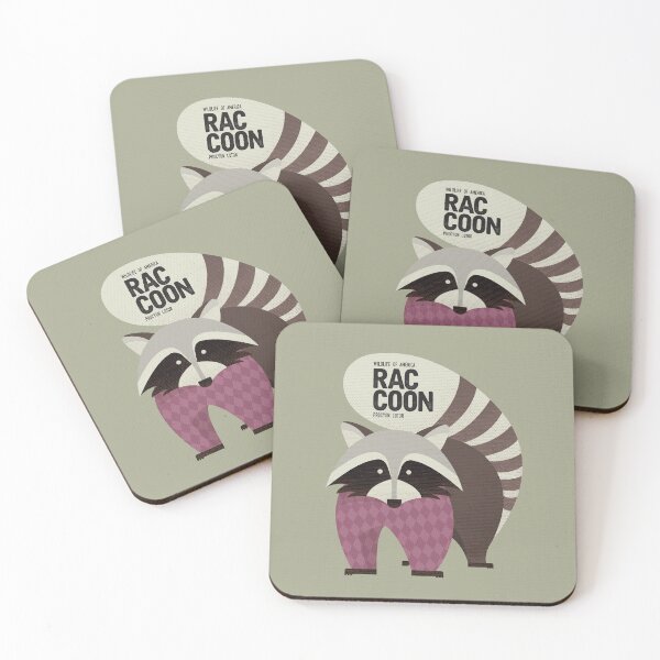 Item preview, Retro Raccoon designed and sold by printedsparrow.