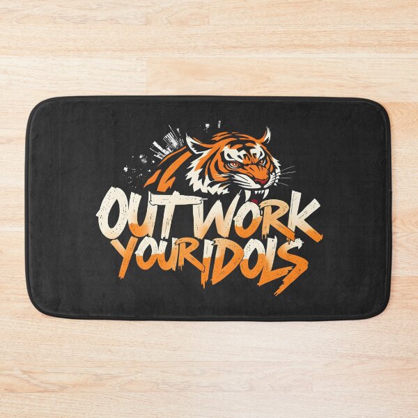 Item preview, Outwork your Idols Tiger Design designed and sold by FoxyJags.