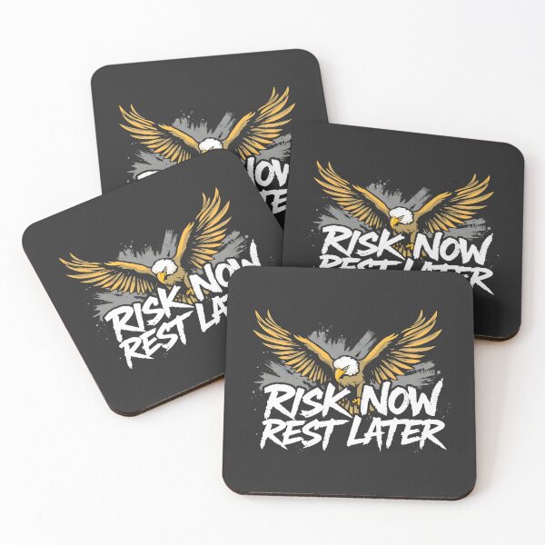 Item preview, Risk Now Rest Later Eagle Design designed and sold by FoxyJags.