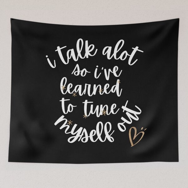 Item preview, I Have Learned To Tune Myself Out - Kelly Kapoor - The Office (US) Quotes designed and sold by Thread Lightly.