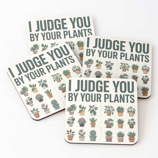 Item preview, I Judge You by Your Plants designed and sold by Jollys-ArtShop.