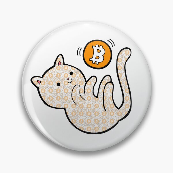 Item preview, BTC Bitcoin Blockchain Kitty Cat designed and sold by KatelynMitalski.