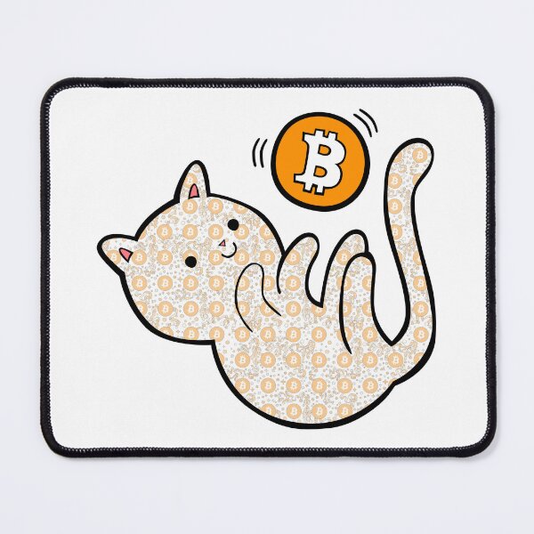 Item preview, BTC Bitcoin Blockchain Kitty Cat designed and sold by KatelynMitalski.