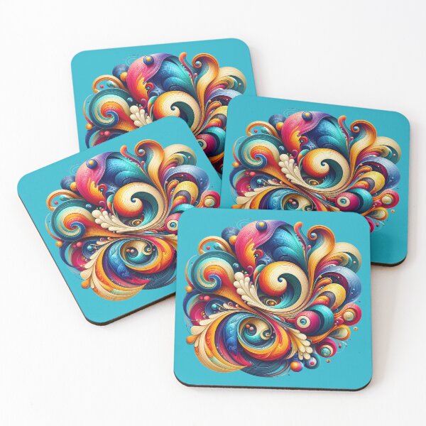 Item preview, Organic Swirls: The Harmony of Shape & Shade designed and sold by FusionGaze.