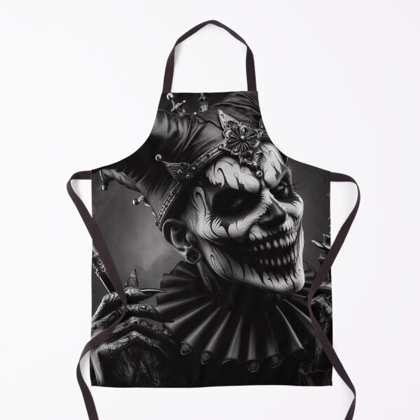 Item preview, Dark Creepy Jester designed and sold by TheDarkWardrobe.