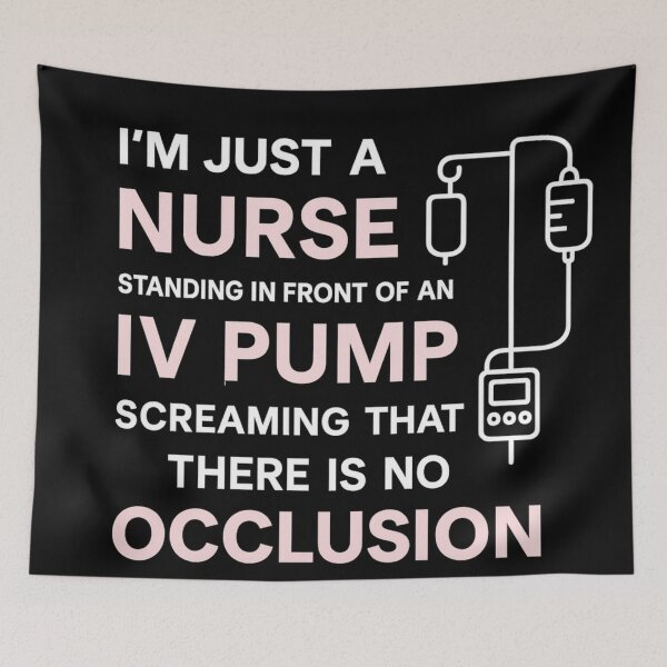 Item preview, No Occlusion Funny Nurse IV Pump designed and sold by catthemedic.