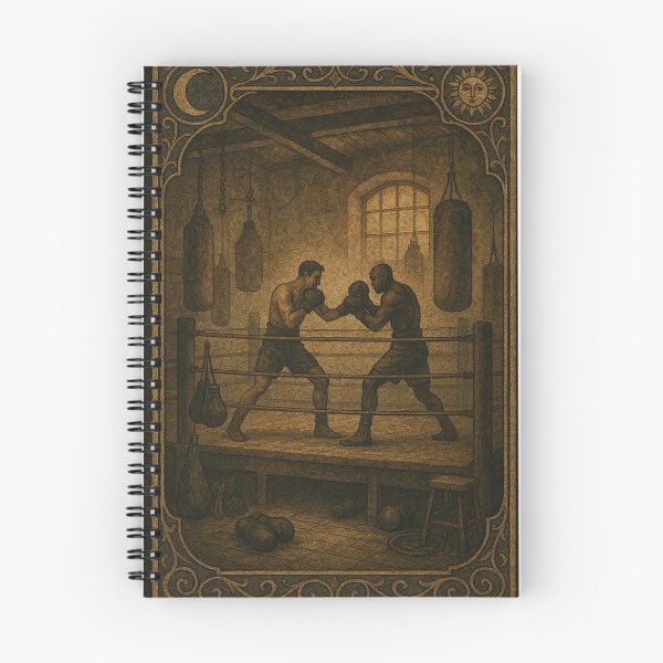 Item preview, Boxing Gym Tarot Card designed and sold by RenaissanceTwo.