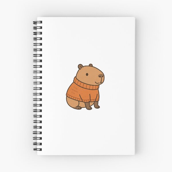 Item preview, Cozy Capybara Club designed and sold by cloudsnacks.