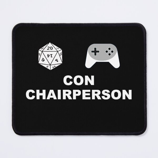 Item preview, D20 and Controller Con Chairperson designed and sold by ZepoPublishing.
