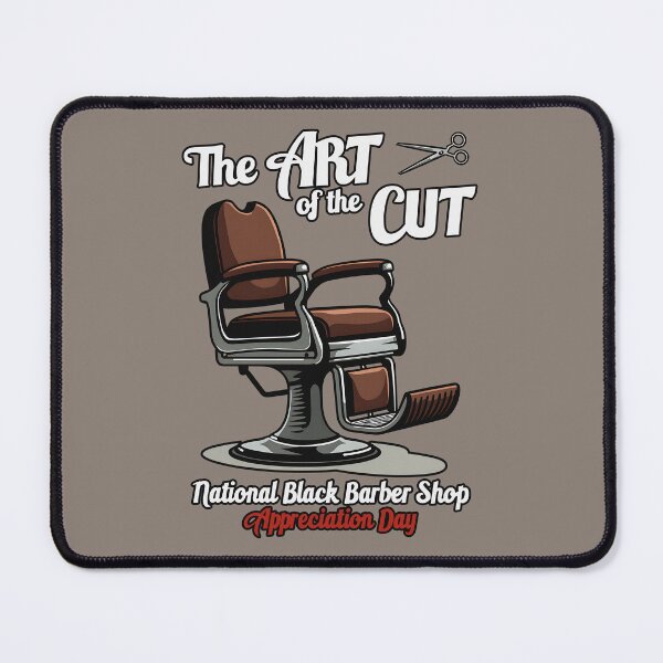 Item preview, The Art of the Cut - National Black Barber Shop Appreciation Day designed and sold by CreativoDesign.