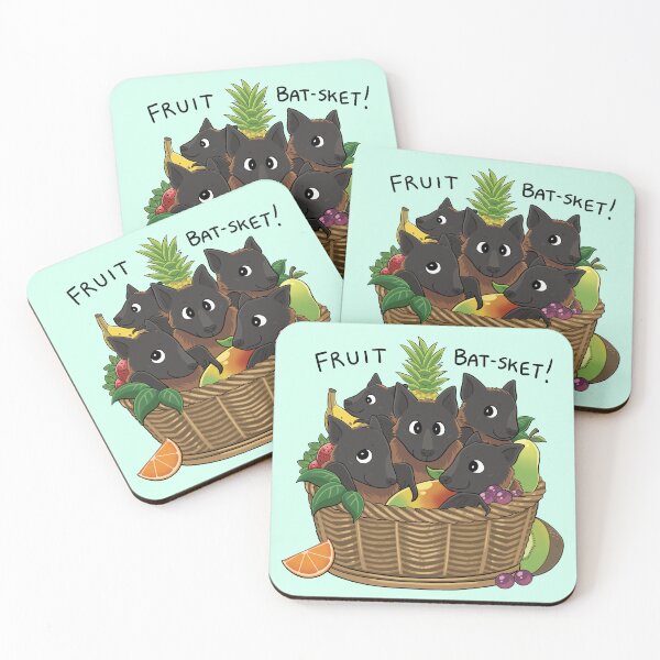 Item preview, "Fruit Bat-sket" of Fruit Bats designed and sold by DinoDoggie.