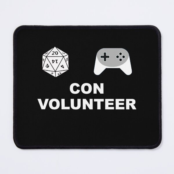 Item preview, D20 and Controller Con Volunteer designed and sold by ZepoPublishing.