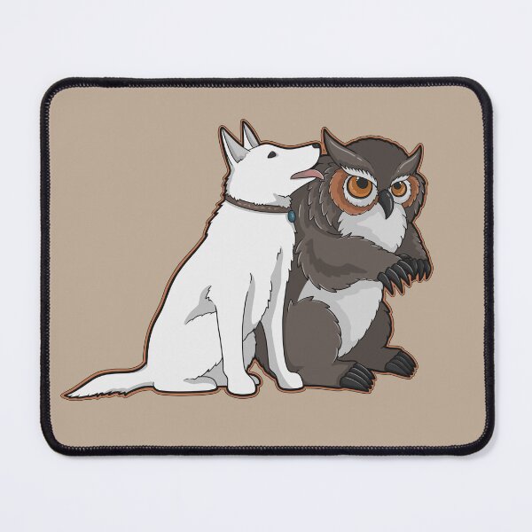 Item preview, Cute Scratch & Owlbear BG3 designed and sold by HelplessKupo.