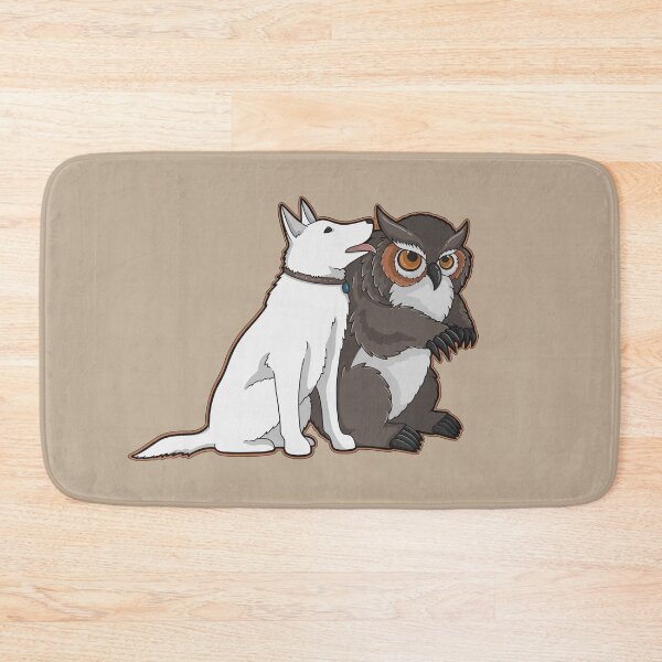 Item preview, Cute Scratch & Owlbear BG3 designed and sold by HelplessKupo.