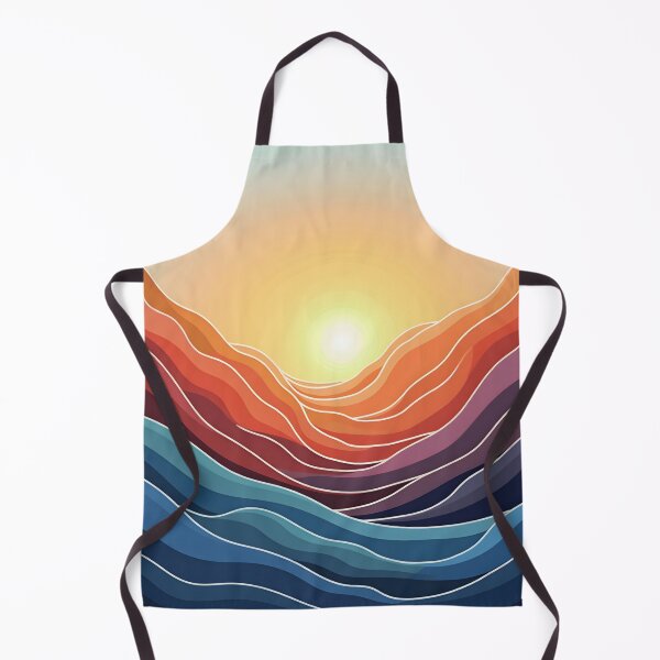 Item preview, Ocean Symphony at Dawn - Abstract AI Art designed and sold by nhk999.