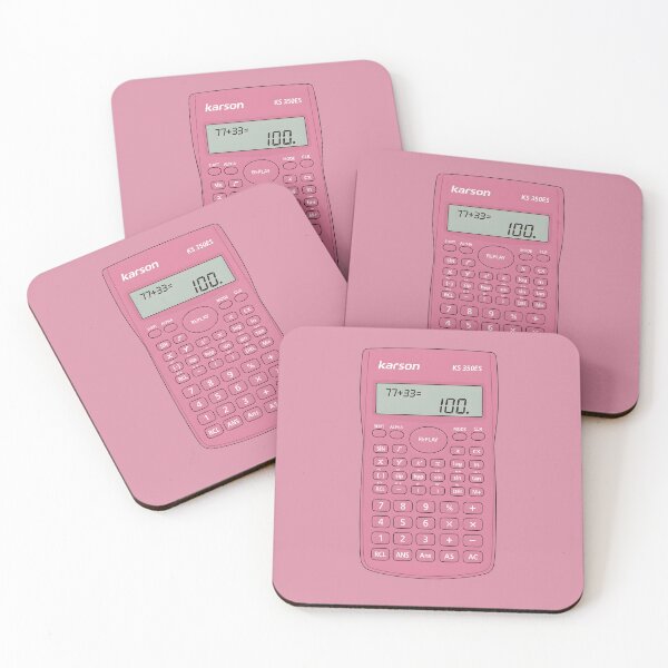Item preview, Pink Scientific Calculator Clipart  designed and sold by Vivienne Antoinette.