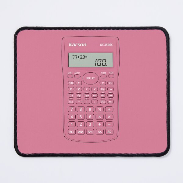 Item preview, Pink Scientific Calculator Clipart  designed and sold by Vivienne Antoinette.