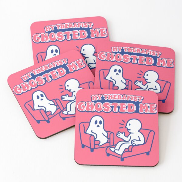 Item preview, My Therapist Ghosted Me - Dark Humor Mental Health Funny Design designed and sold by Dust Style.