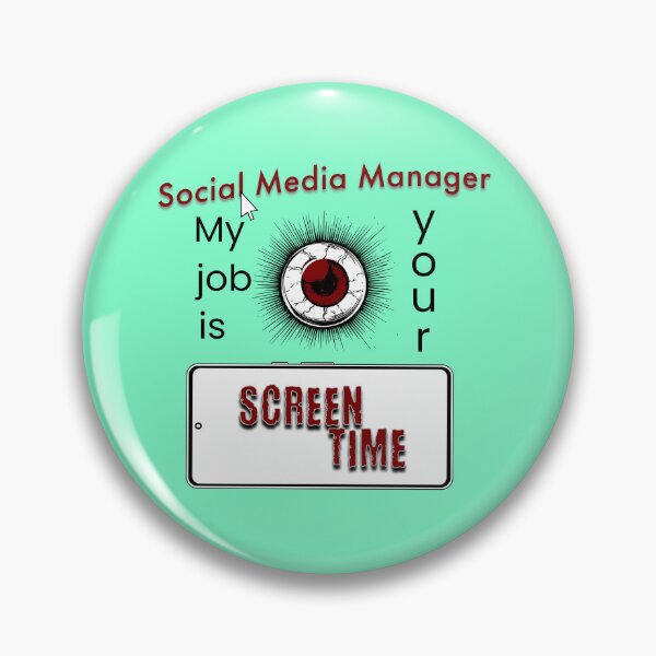 Item preview, My job is your screen time designed and sold by Shmidzis.