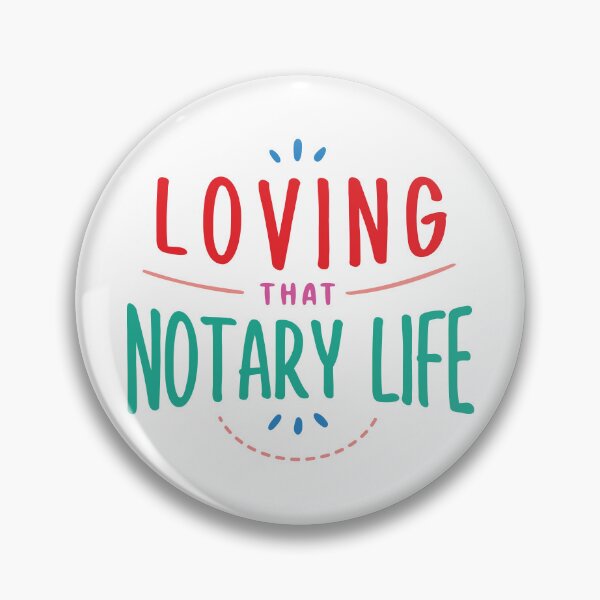 Item preview, Loving That Notary Life | Minimalist Fun Career Pride Design designed and sold by NotaryLife.