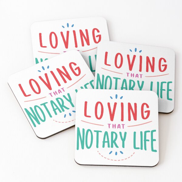 Item preview, Loving That Notary Life | Minimalist Fun Career Pride Design designed and sold by NotaryLife.