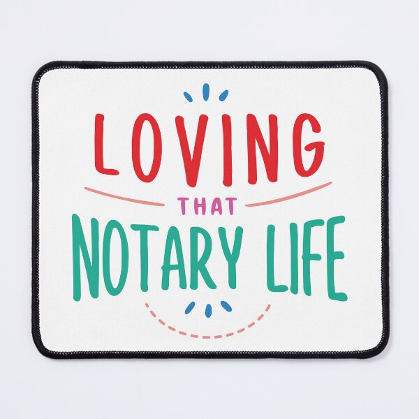 Item preview, Loving That Notary Life | Minimalist Fun Career Pride Design designed and sold by NotaryLife.