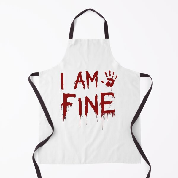 Item preview, I AM FINE - HORROR DESIGN designed and sold by Mclickster.