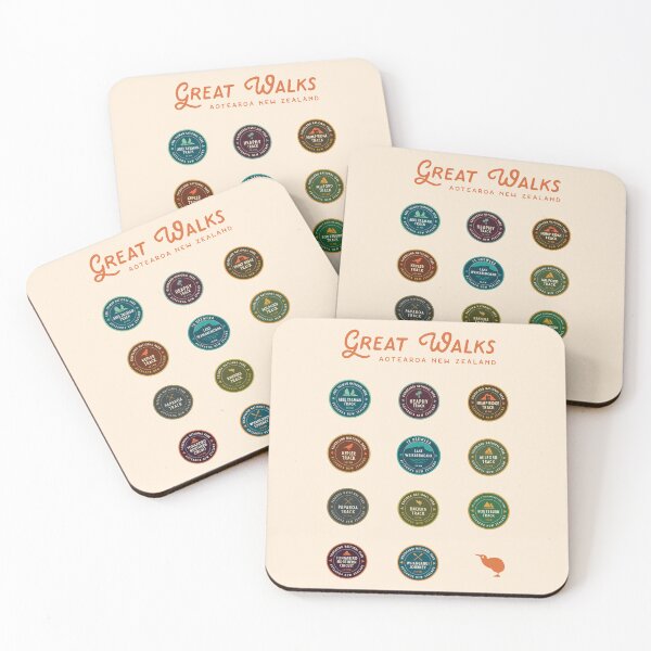 Item preview, Great Walks Aotearoa New Zealand designed and sold by fieldtripsupply.