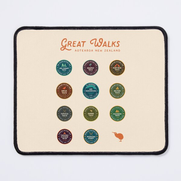 Item preview, Great Walks Aotearoa New Zealand designed and sold by fieldtripsupply.
