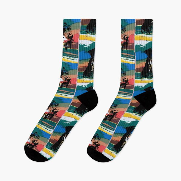 Item preview, Airedale Dog Retro Sunset Silhouette – Vintage Dog Lover Art designed and sold by Fredster1966.