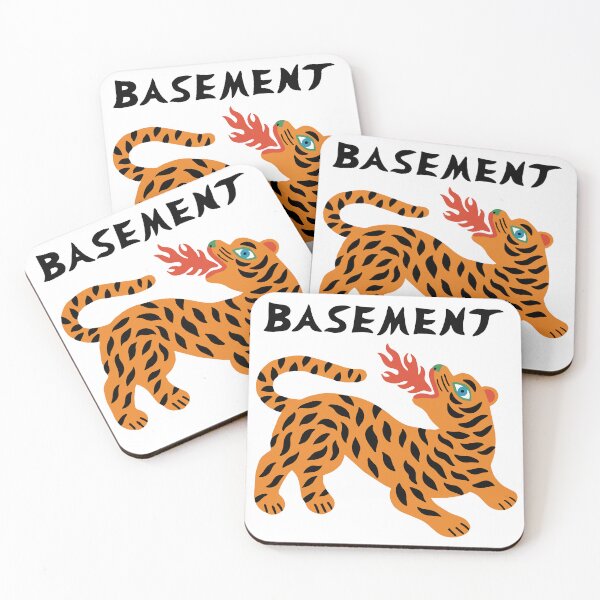Item preview, Basement Burning Tiger designed and sold by Vickyveum.